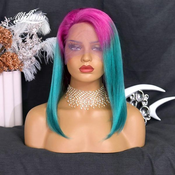 ombre red green lace front wigs straight short bob human hair with natural hairline pre-plucked for women, Black;brown
ombre red green lace front wigs straight short bob human hair with natural hairline pre-plucked for women, Black;brown