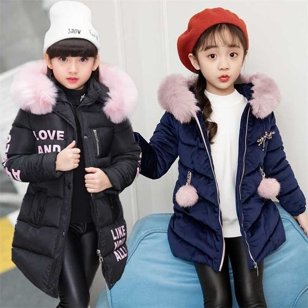 children's baby plush hooded jacket winter girl's cotton padded thickened medium length 211203, Blue;gray
children's baby plush hooded jacket winter girl's cotton padded thickened medium length 211203, Blue;gray