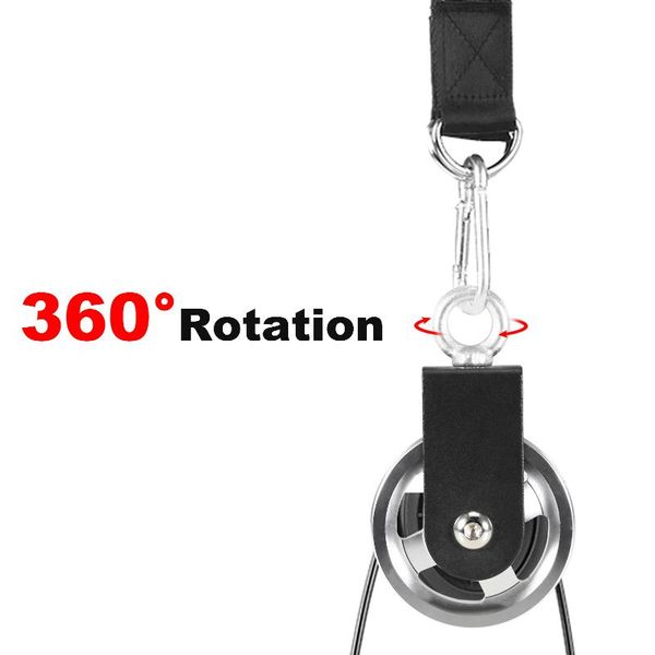 silent cable pulley 360 degree detachable rotation traction wheel system diy attachment reinforced aluminum alloy accessories
silent cable pulley 360 degree detachable rotation traction wheel system diy attachment reinforced aluminum alloy accessories