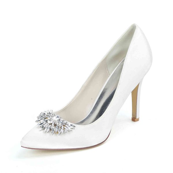 dress shoes pointed toe classic lady high heels with fan-shaped crystal brooch party prom bridal wedding satin women stelitto 97ox, Black
dress shoes pointed toe classic lady high heels with fan-shaped crystal brooch party prom bridal wedding satin women stelitto 97ox, Black