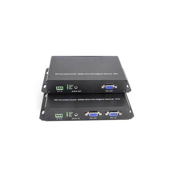 vga+1 channel forward independent audio 3.5mm bidirectional rs232 1920*1200 high-definition uncompressed optical transceiver fiber optic equ
vga+1 channel forward independent audio 3.5mm bidirectional rs232 1920*1200 high-definition uncompressed optical transceiver fiber optic equ