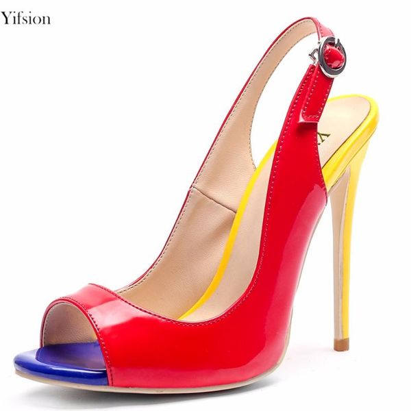 olomm fashion women summer sandals stiletto high heel 12 cm peep toe red casual shoes us size 4-.5, Black
olomm fashion women summer sandals stiletto high heel 12 cm peep toe red casual shoes us size 4-.5, Black