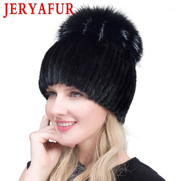 beanie/skull caps jeryafur winter ladies warm fur hat woman's real mink knitted wool ski hand-sewn1, Blue;gray
beanie/skull caps jeryafur winter ladies warm fur hat woman's real mink knitted wool ski hand-sewn1, Blue;gray