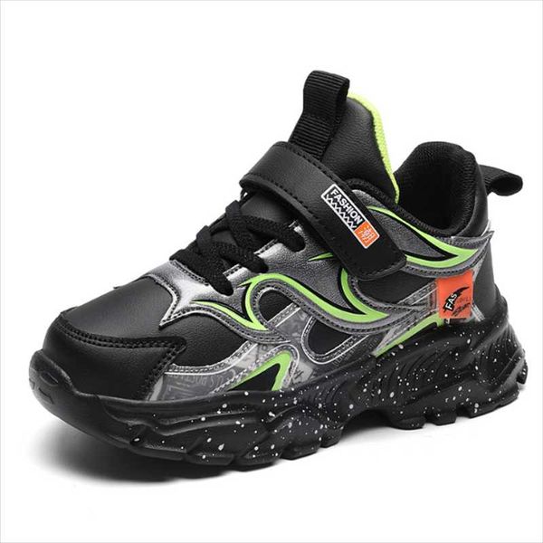 athletic & outdoor fall/winter kids sneakers boys leather waterproof children's comfortable anti-slippery fashion basketball casual sho, Black
athletic & outdoor fall/winter kids sneakers boys leather waterproof children's comfortable anti-slippery fashion basketball casual sho, Black