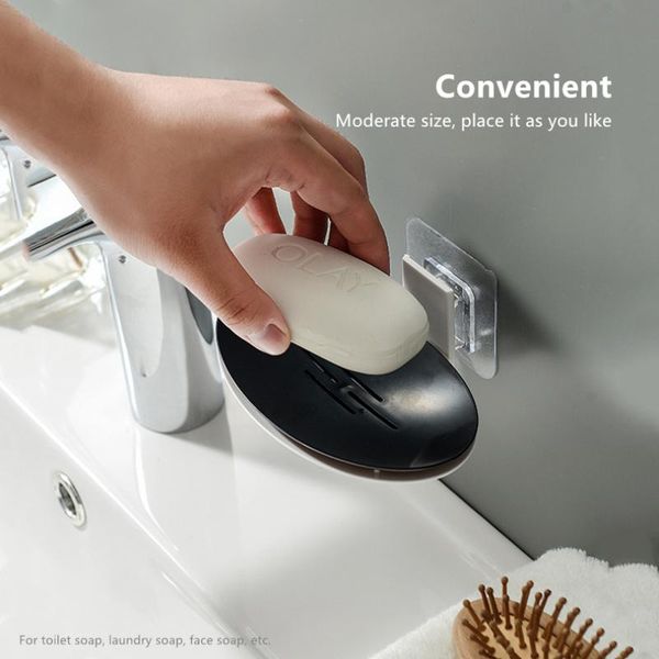 1pc creative soap box wall-mounted suction cup punch drain rack simple dish for bathroom products dishes
1pc creative soap box wall-mounted suction cup punch drain rack simple dish for bathroom products dishes