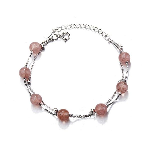 charm bracelets box chain sliver barcelet 925 sterling double layer pink strawberry crystal for women fashion 2021 gmb131, Golden;silver
charm bracelets box chain sliver barcelet 925 sterling double layer pink strawberry crystal for women fashion 2021 gmb131, Golden;silver