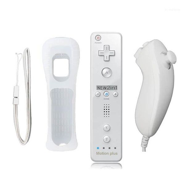 in 1 for wii remote gamepad controller built-in motion plus wireless controle nunchuck joystick joypad11
in 1 for wii remote gamepad controller built-in motion plus wireless controle nunchuck joystick joypad11
