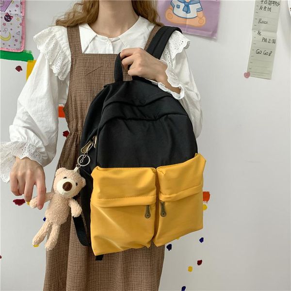 backpack real po korean leisure high school fashion junior students
backpack real po korean leisure high school fashion junior students