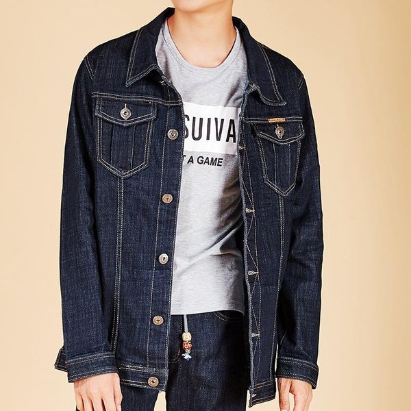 men's jackets hip-hop fashion lapel single-breasted denim jacket all-match comfortable casual handsome streetwear spring and autumn, Black;brown
men's jackets hip-hop fashion lapel single-breasted denim jacket all-match comfortable casual handsome streetwear spring and autumn, Black;brown