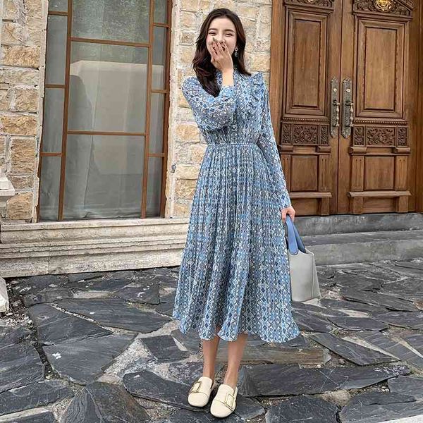 casual dresses elegant stand collar ruffles women long sleeve plaid female chiffon pleated spring vestidos femme uk9e, Black;gray
casual dresses elegant stand collar ruffles women long sleeve plaid female chiffon pleated spring vestidos femme uk9e, Black;gray