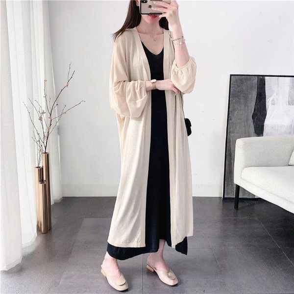 women's knits & tees shawl summer mid-length sun-proof clothing lazy wind leisure lantern sleeve knitted cardigan jacket thin section z, White
women's knits & tees shawl summer mid-length sun-proof clothing lazy wind leisure lantern sleeve knitted cardigan jacket thin section z, White