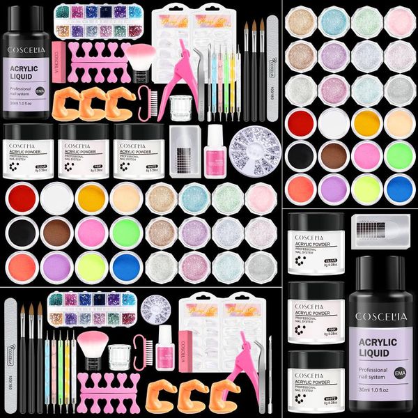 nail art kits coscelia acrylic kit powder liquid crystal brush tips professional manicure tools set for beginners starter
nail art kits coscelia acrylic kit powder liquid crystal brush tips professional manicure tools set for beginners starter