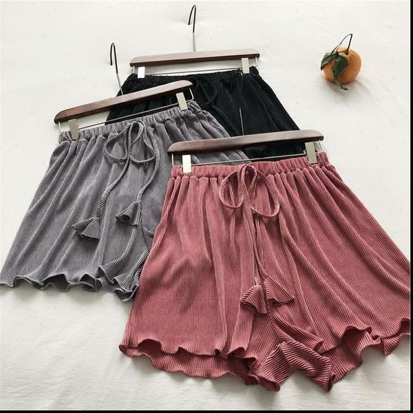 fashion drawstring women shorts short femme wide leg womens harajuku loose pleated summer beach ladies c5255, White;black
fashion drawstring women shorts short femme wide leg womens harajuku loose pleated summer beach ladies c5255, White;black