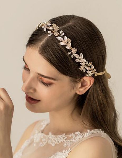 gold bridal headband bohemian headpiece crystal pearl hair vine flower halo wedding hair accessories, Silver
gold bridal headband bohemian headpiece crystal pearl hair vine flower halo wedding hair accessories, Silver