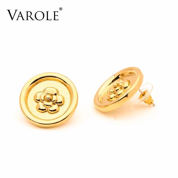 varole flowers round stud earring for women gold color earings 2021 holiday fashion jewelry pendientes
varole flowers round stud earring for women gold color earings 2021 holiday fashion jewelry pendientes