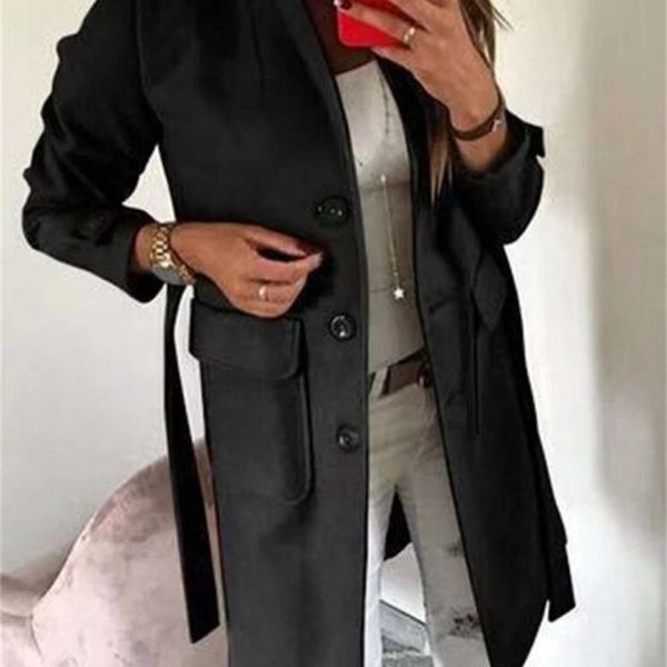 women's jackets coats autumn and winter high-end 4-color 8-size slim tweed coat windbreaker lov n0fa, Black;brown
women's jackets coats autumn and winter high-end 4-color 8-size slim tweed coat windbreaker lov n0fa, Black;brown