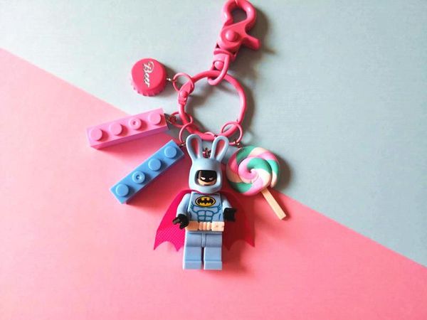 keychains cute polar warrior figures doll keychain building block key ring pendant for bag accessories christmas gifts, Silver
keychains cute polar warrior figures doll keychain building block key ring pendant for bag accessories christmas gifts, Silver