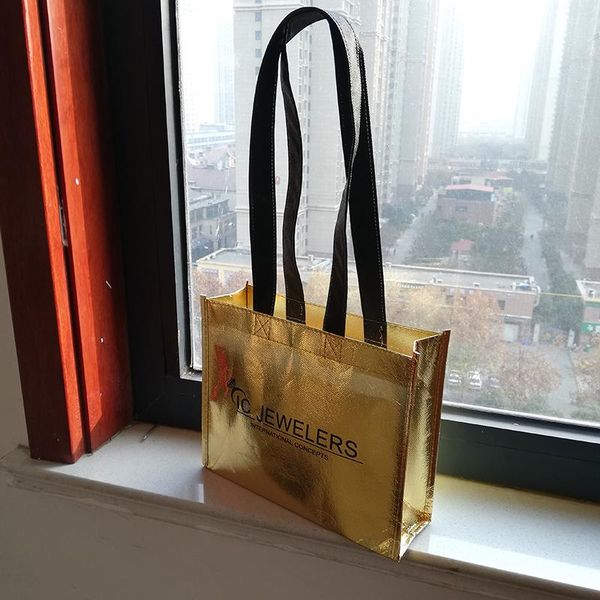 shopping bags 500pcs/lot custom made reusable gold laminated with pp non woven fabric for exhibition promotional
shopping bags 500pcs/lot custom made reusable gold laminated with pp non woven fabric for exhibition promotional