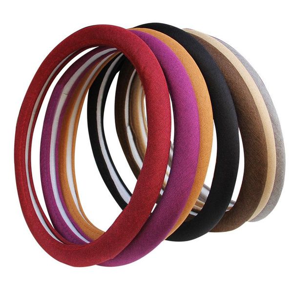 car linen breathable steering wheel cover four seasons universal sweat-absorbent non-slip grip covers
car linen breathable steering wheel cover four seasons universal sweat-absorbent non-slip grip covers
