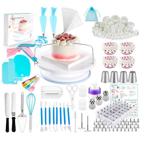 baking & pastry tools cake decorating kits 420pcs steel nozzle set diy tool household kitchen
baking & pastry tools cake decorating kits 420pcs steel nozzle set diy tool household kitchen