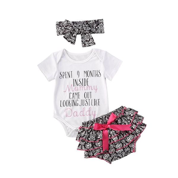 clothing sets born baby girl clothes letter short sleeve jumpsuit+floral bodysuit ruffles bottoms bowknot headband, White
clothing sets born baby girl clothes letter short sleeve jumpsuit+floral bodysuit ruffles bottoms bowknot headband, White