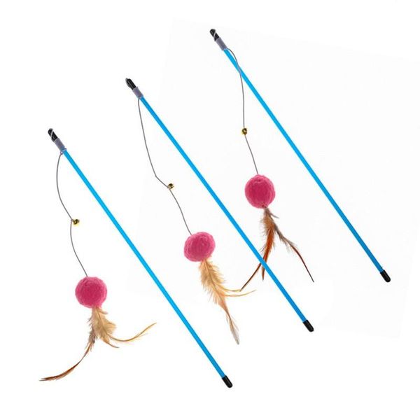 cat toys cute interactive toy accessories stick feather wand plastic artificial colorful teaser smart dropship
cat toys cute interactive toy accessories stick feather wand plastic artificial colorful teaser smart dropship