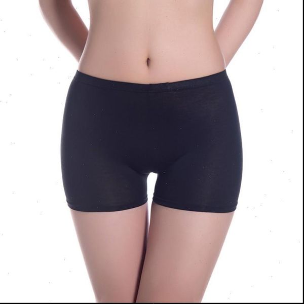 women short shorts panties seamless modal elastic female underpants comfy lady intimate solid color drop, White;black
women short shorts panties seamless modal elastic female underpants comfy lady intimate solid color drop, White;black