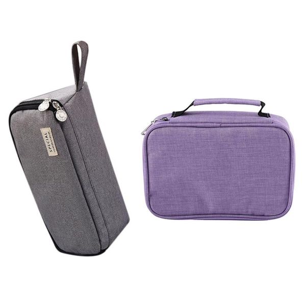 school pencil cases for girls boy pencilcase 72 holes pen box purple & gray case large capacity bag bags
school pencil cases for girls boy pencilcase 72 holes pen box purple & gray case large capacity bag bags