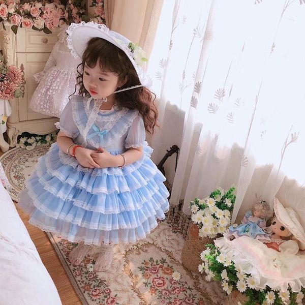girl's dresses 0-12y baby girl summer blue lace vintage spanish ball gown lolita princess dress for easter eid birthday casul, Red;yellow
girl's dresses 0-12y baby girl summer blue lace vintage spanish ball gown lolita princess dress for easter eid birthday casul, Red;yellow