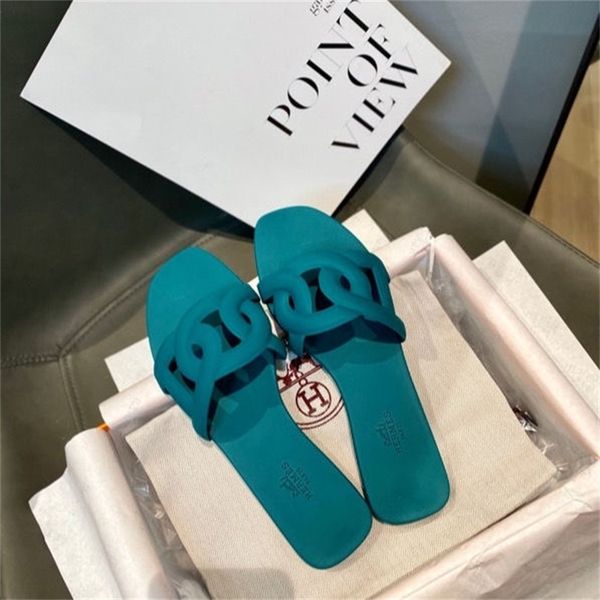 2021 spot roulis drag chain flat slippers versatile beach shoes rain fragrant women zlh, Black
2021 spot roulis drag chain flat slippers versatile beach shoes rain fragrant women zlh, Black