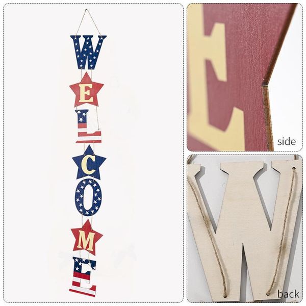 novelty items american independence day wooden pendant welcome letter hanging ornament national door window el decoration benl889
novelty items american independence day wooden pendant welcome letter hanging ornament national door window el decoration benl889