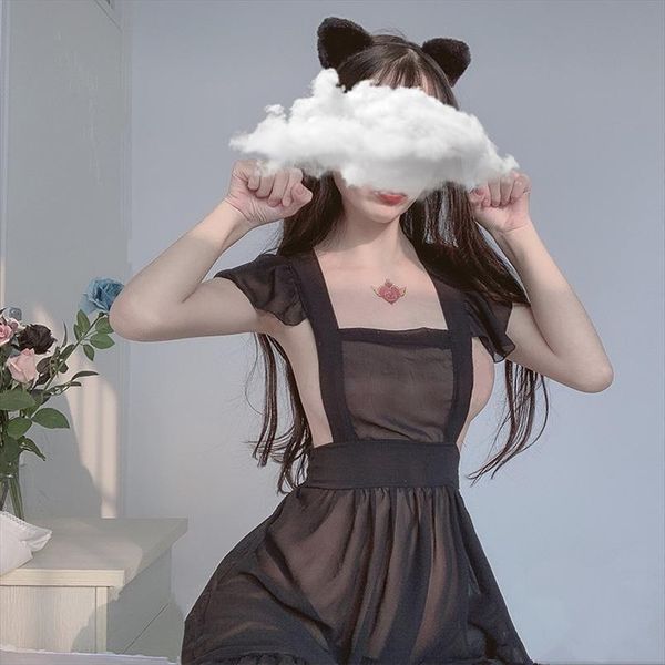 lace pajamas cute womens sleepwears maid robe deep v chiffon perspective sleeping dress women sleepwear sets lingerie bathrobe nightwear, Black;red
lace pajamas cute womens sleepwears maid robe deep v chiffon perspective sleeping dress women sleepwear sets lingerie bathrobe nightwear, Black;red