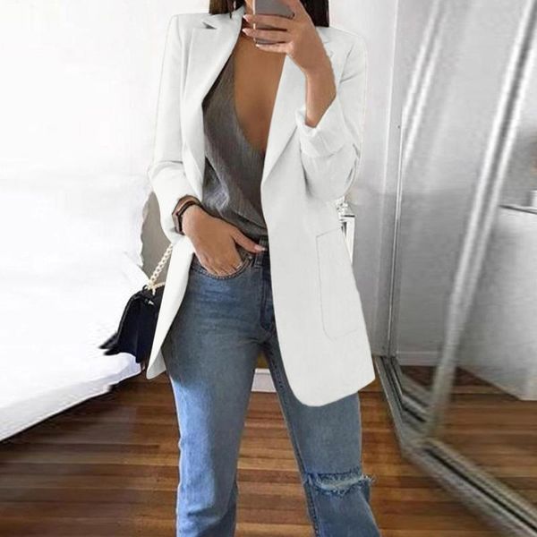 women's jackets elegant single breasted button blazer coat women turn-down collar office lady jacket autumn casual long sleeve slim car, Black;brown
women's jackets elegant single breasted button blazer coat women turn-down collar office lady jacket autumn casual long sleeve slim car, Black;brown