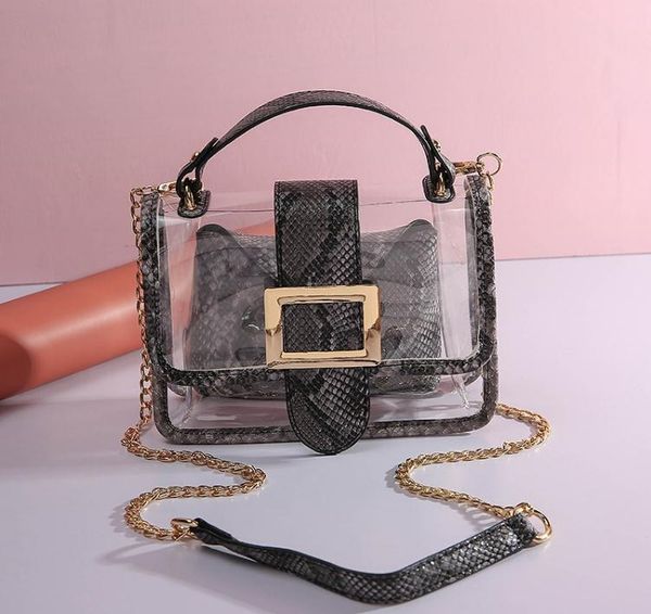 2020 new portable messenger bag trend color 24 contrast mini shell transparent beach color jelly bag25, Red;black
2020 new portable messenger bag trend color 24 contrast mini shell transparent beach color jelly bag25, Red;black