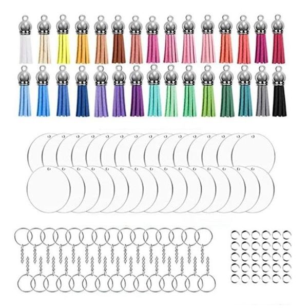 keychains 120pcs acrylic keychain blanks kit,30pcs 2inch blanks,30pcs tassels,30pcs rings,30pcs jump ring, Silver
keychains 120pcs acrylic keychain blanks kit,30pcs 2inch blanks,30pcs tassels,30pcs rings,30pcs jump ring, Silver