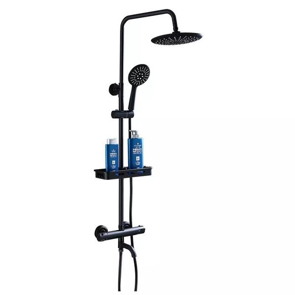 black round shower set thermostatic faucet and cold bathtub mixer au900 bathroom sets
black round shower set thermostatic faucet and cold bathtub mixer au900 bathroom sets