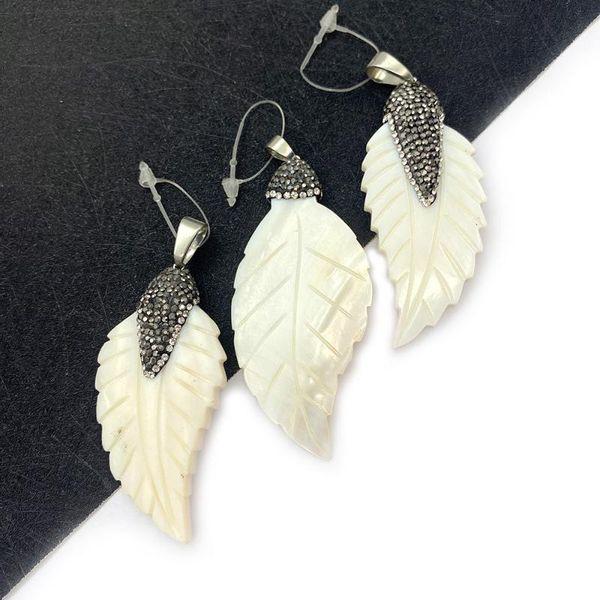 charms freshwater shell pendant necklace white diamond jewelry leaf shape diy making exquisite accessories gift earring, Bronze;silver
charms freshwater shell pendant necklace white diamond jewelry leaf shape diy making exquisite accessories gift earring, Bronze;silver