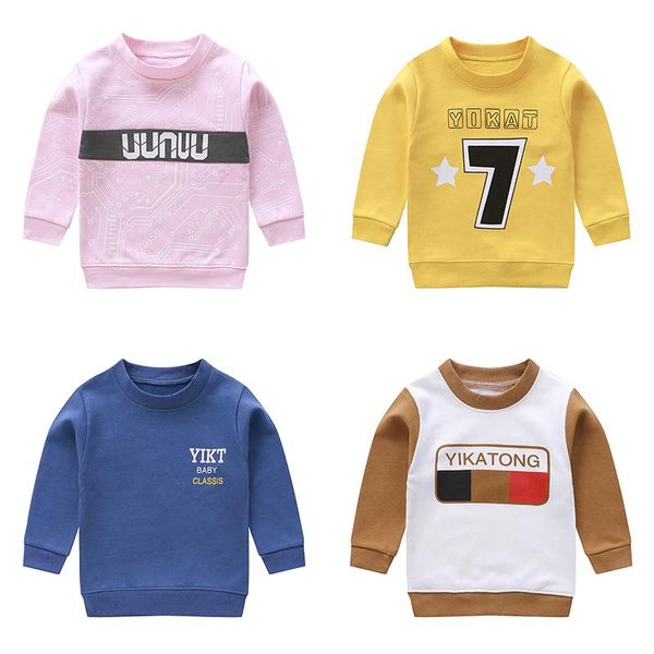 hoodies & sweatshirts 0-6y children solid cotton letter korean spring fall t-shirt baby boys girl outfit pullover tees 2021, Black
hoodies & sweatshirts 0-6y children solid cotton letter korean spring fall t-shirt baby boys girl outfit pullover tees 2021, Black