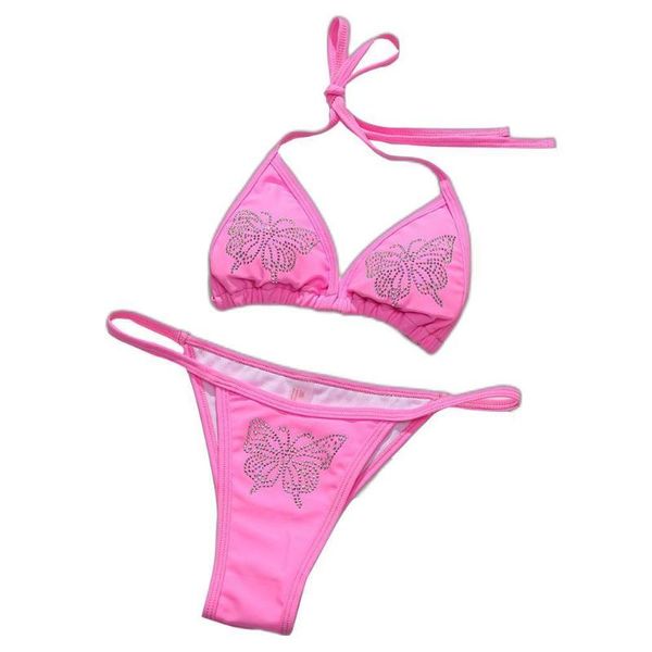 women butterfly bikini halter backless swimsuit print 2021 beachwear brazilian two swimwear pieces z6r6 women's, White;black
women butterfly bikini halter backless swimsuit print 2021 beachwear brazilian two swimwear pieces z6r6 women's, White;black
