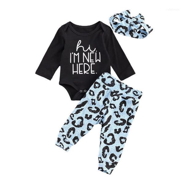 clothing sets 0-24m born baby boy girl clothes set long sleeve letter print romper+leopard printing trouser+headband1, White
clothing sets 0-24m born baby boy girl clothes set long sleeve letter print romper+leopard printing trouser+headband1, White