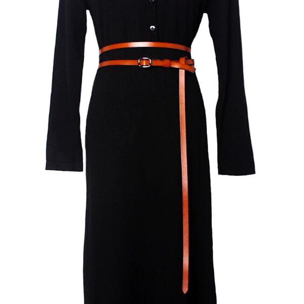 new style genuine leather long belts for women fashion chain women leather thin belt with dress designer brand cummerbunds, Silver
new style genuine leather long belts for women fashion chain women leather thin belt with dress designer brand cummerbunds, Silver