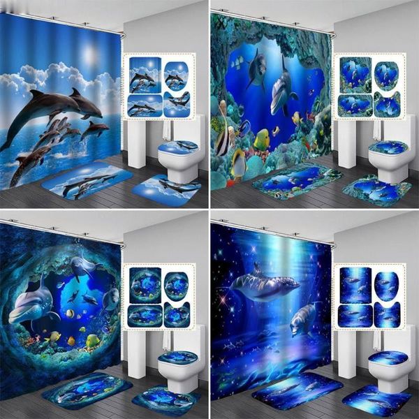 shower curtains animal 3d ocean design dolphin waterproof fabric bathroom curtain set anti-skid rugs toilet lid cover bath mat
shower curtains animal 3d ocean design dolphin waterproof fabric bathroom curtain set anti-skid rugs toilet lid cover bath mat