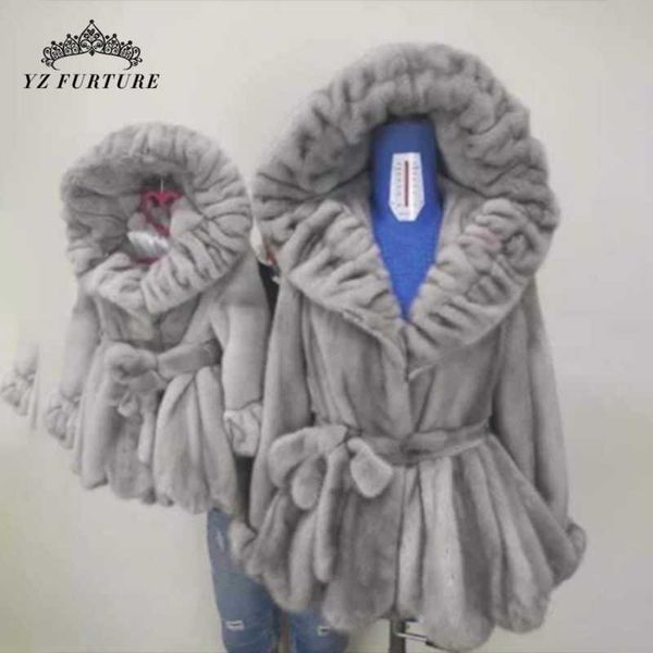 women's fur & faux winter real mink hooded coat kids with suit collar natural sashes and skirt design mkw-351, Black
women's fur & faux winter real mink hooded coat kids with suit collar natural sashes and skirt design mkw-351, Black