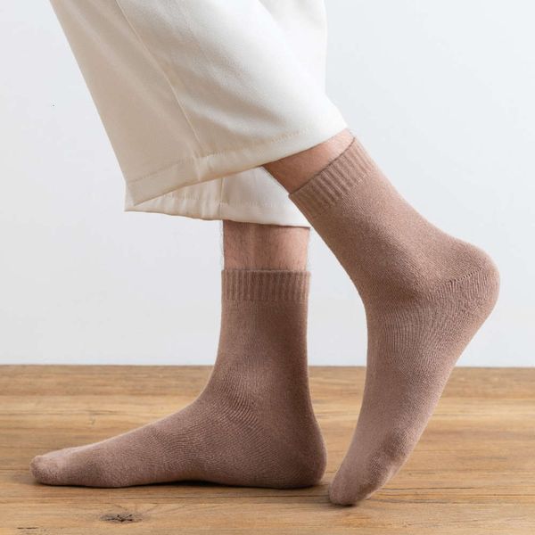 terry socks men's autumn winter style thickened warm pure color cotton medium tube, Black
terry socks men's autumn winter style thickened warm pure color cotton medium tube, Black