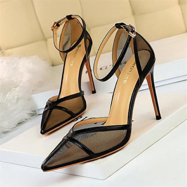 women's sandals mesh hollow shoes wedding pointed 12cm stilettos 3-11 12 bbzai dress, Black
women's sandals mesh hollow shoes wedding pointed 12cm stilettos 3-11 12 bbzai dress, Black