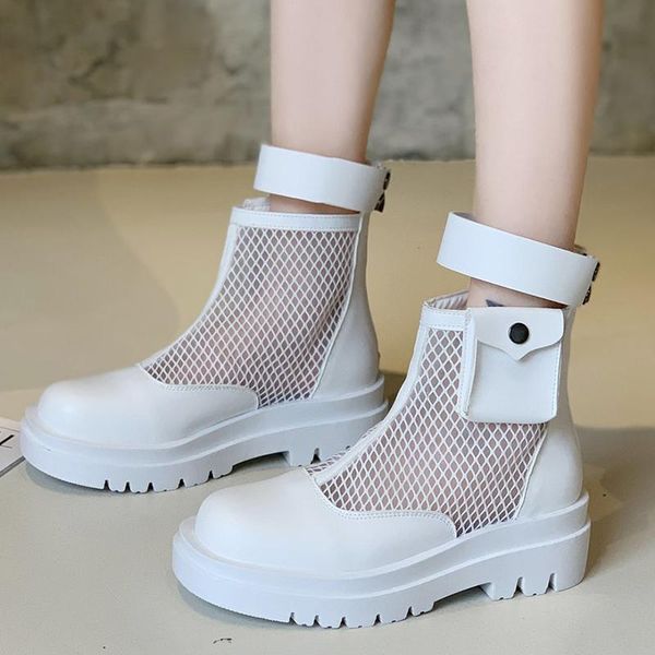 women boots platform shoes ladies casual breathable female vulcanized ankle summer footwear sandals 2021, Black
women boots platform shoes ladies casual breathable female vulcanized ankle summer footwear sandals 2021, Black