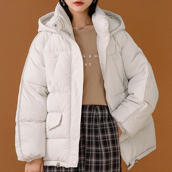 women's down & parkas uliyou casual winter jacket women hooded thick solid female coat loose warm teen girls, Black
women's down & parkas uliyou casual winter jacket women hooded thick solid female coat loose warm teen girls, Black