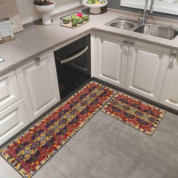 carpets fashion ethnic floral blue green red gold persian kitchen mat combination entry bedroom non-slip bedside blanket
carpets fashion ethnic floral blue green red gold persian kitchen mat combination entry bedroom non-slip bedside blanket