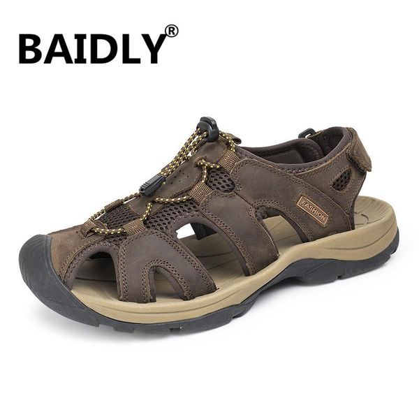 sandals genuine leather men summer leisure beach outdoor gladiator slippers big size, Black
sandals genuine leather men summer leisure beach outdoor gladiator slippers big size, Black