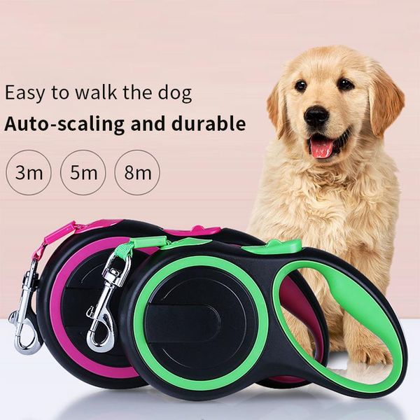 retractable dog leash 3m/5m nylon automatic flexible puppy cat traction rope belt for small medium dogs pet suppli collars & leashes
retractable dog leash 3m/5m nylon automatic flexible puppy cat traction rope belt for small medium dogs pet suppli collars & leashes